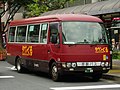 京阪バス 三菱ふそうローザ・タウンくるE-1075号車(3/14)