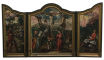 Jan van der Biest Triptych by Pieter Aertsen. Early 16th century