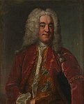 Ulrik Alexander Stromberg. Porträtt från 1731.