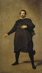 Portrait of Pablo de Valladolid, by Diego Velázquez