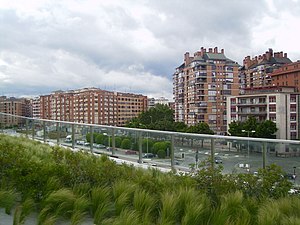 El barrio residencial de Lobete en la zona de la calle Colón