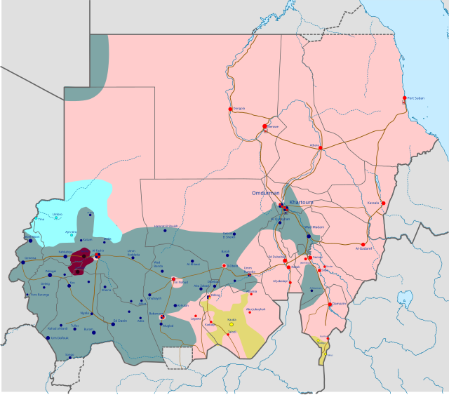 Experimental Page List of engagements during the war in Sudan (2023