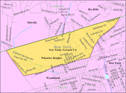 U.S. Census map