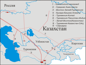 Газопровод Сарыарка (под номером 9)