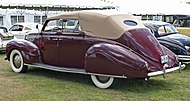 Lincoln-Zephyr V-12 convertible sedan 1938