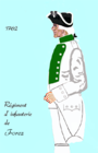 régiment de Forez de 1762 à 1775