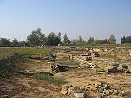 Remains of the ancient city of Abdera.