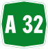 Autostrada A32 shield}}