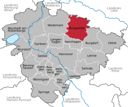 Burgwedel – Mappa