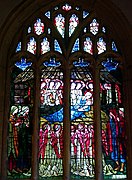 Nativity scene in St Mary's Church, Huish Episcopi, Somerset