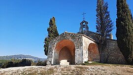 The chapel of Saint-Sixte in Eygalières