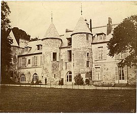 The Chateau de Vaux, in 1887