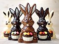 Chocolate Easter bunnies