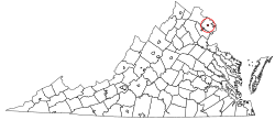 Fairfax located in the Commonwealth of Virginia