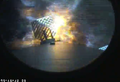 First test of grid fins by SpaceX during a Falcon 9 controlled-descent test on 11 February 2015.
