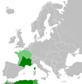 Localização de Estado Francês