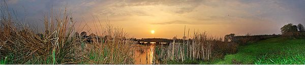 The fen "Hazenputten" in the Vresselse Bossen in Nijnsel