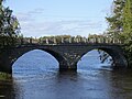 Heinäjoki Bridge and river, Pihtipudas, Finland