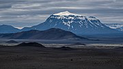 Snow capped Herðubreið