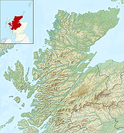 Loch Bad an Sgalaig is located in Highland