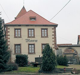 The town hall in Jetterswiller