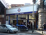 The southern entrance to Kilburn station in 2007