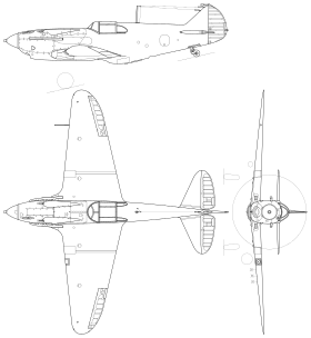 vue en plan de l’avion