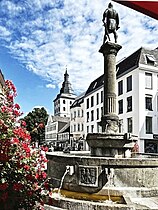 Bernhardbrunnen, Lange Straße, Iglesia Evangélica de Jakobi