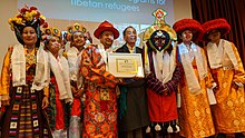 File:Lobsang Nyandak, Tibetan Lunar New Year – Losar 2147, New York, Tibet Fund