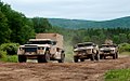 三種車型的Lockheed Martin JLTV