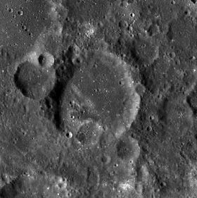 Снимок зонда Lunar Reconnaissance Orbiter.