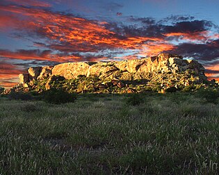 La colline de Mapungubwe (Afrique du Sud). (définition réelle 2 362 × 1 887*)