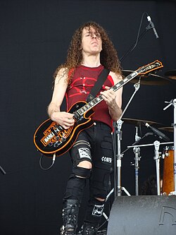 Marty Friedman Gods of Metal -festivaaleilla, 2009