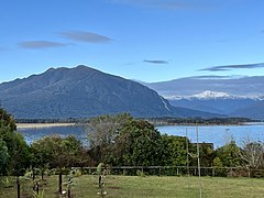 Mount Te Kinga from Moana