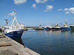 Fiskefartyg i Nexø hamn 2011