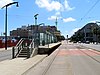 The northbound platform at UCSF Medical Center station, 2018