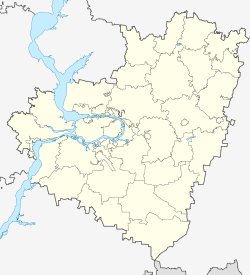 Osinki is located in Samara Oblast