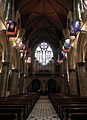 Nave and part of the organ.