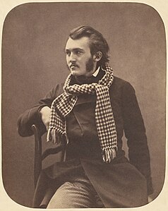 Gustave Doré, by Nadar (restored by Adam Cuerden)