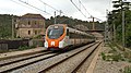 A Civia 465 with the Rodalies de Catalunya livery in Els Comtals, Catalonia