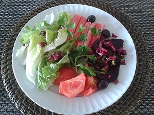 As salad