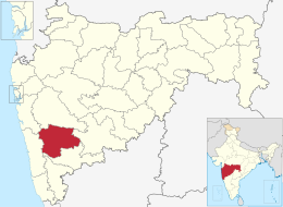 Distretto di Satara – Mappa