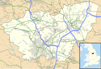 Rugby league in Yorkshire is located in South Yorkshire