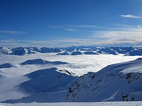 Southern Alps from summit