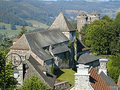 L'église de Tournemire.