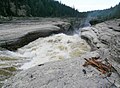 Rapids on Trout River, from Mackenzie Highway 61°8′42″N 119°50′46″W﻿ / ﻿61.14500°N 119.84611°W﻿ / 61.14500; -119.84611