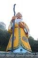 A large statue of a Tudigong at the Hongludi Temple in Zhonghe District, Taiwan.