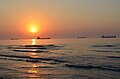 Vessels near Larnaca port