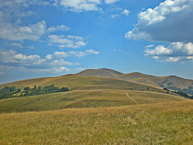 Vue du mont Dukat