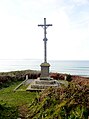 Le calvaire commémoratif de Trezmalaouen à la pointe de Beg ar Garreg (en Plonévez-Porzay) 1.